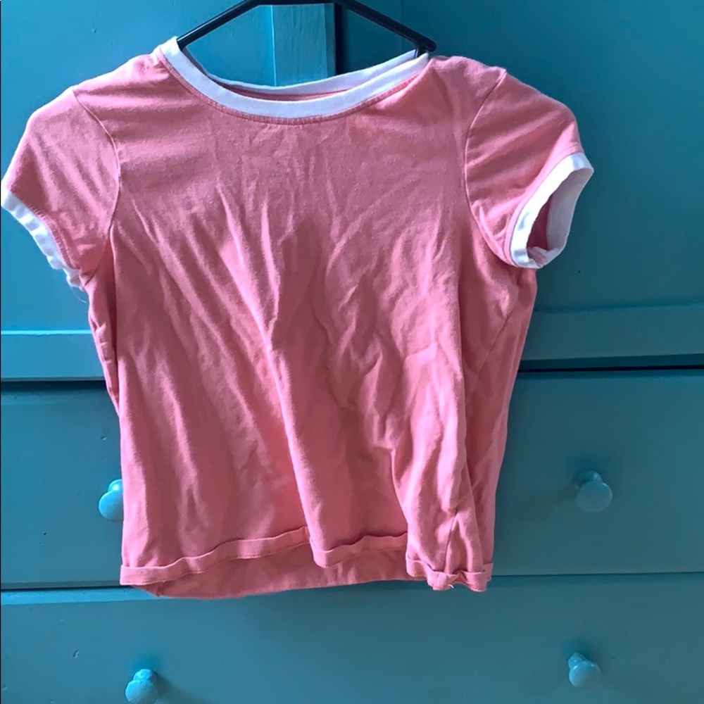 Forever 21 pink short sleeve